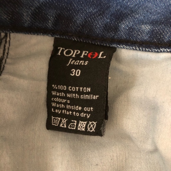 Men’s ”TOP FEEL” Fashion Jeans. Size W30 L33 - Picture 7 of 9